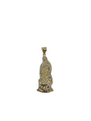 10k pendatif vierge marie en or 10k