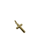 10k baby cross yellow gold