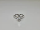 Beautiful Marquise Shape 3.86CT VS Lab Diamond Engagement Rings in 14k