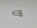 Beautiful Marquise Shape 3.86CT VS Lab Diamond Engagement Rings in 14k