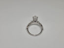 Beautiful Marquise Shape 3.86CT VS Lab Diamond Engagement Rings in 14k