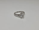 Bague de fiançailles en or blanc 14k 2.50ct Marquise  vs diamant lab