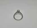 Bague de fiançailles en or blanc 14k 2.50ct Marquise  vs diamant lab