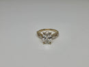 Beautiful Oval Shape 3.30CT VS Lab Diamond infinity style