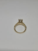 Beautiful Oval Shape 3.30CT VS Lab Diamond infinity style