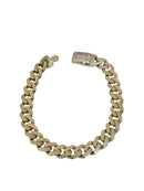 9mm Monaco Bracelet in 10K Gold Meduse style