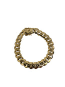 Bracelet en or jaune de Monaco 10k 5mm