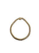 Bracelet en or jaune de Monaco 10k 5mm