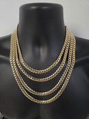 8MM Chaine Miami Cuban Link en or 10 Karat