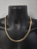 10MM Chaine Miami Cuban Link en or 10 Karat