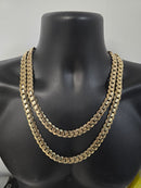 12MM 10k Yellow Gold Miami Cuban Link Chain Miami