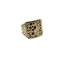 10K Gold Nugget Men’s Ring