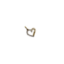 10k Gold  Heart New