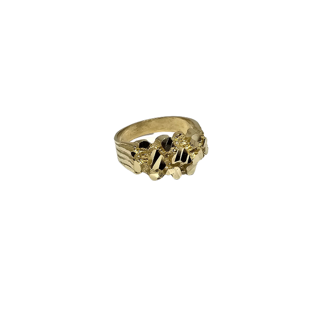 10k Gold Nugget-26 Ring