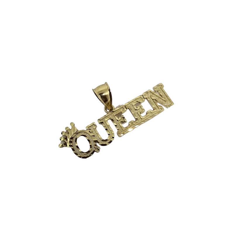 10k Queen Gold Pendant