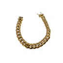 Maillon cubain Miami en or jaune 10 k SIMBA-11