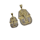 Pendentif 10k pharaoh 2 tons 10k