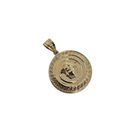 10k Classic Medusa Pendant