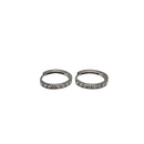 10k 0.10ct diamants Boucles d'oreilles simples