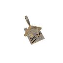 10k Trap House 0.80ct of Diamonds