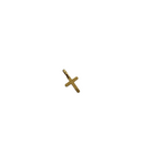 10k Gold Cross Pendant Gianni