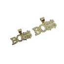 10k Boss Gold Pendant