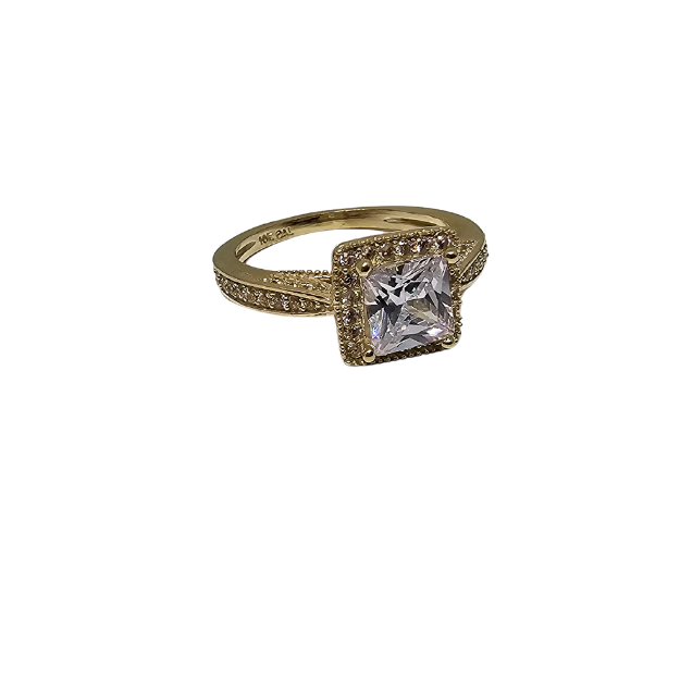 10k Gold  Women Stone  Ring New cali-103