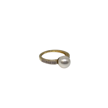 10k Gold Pearl Ring