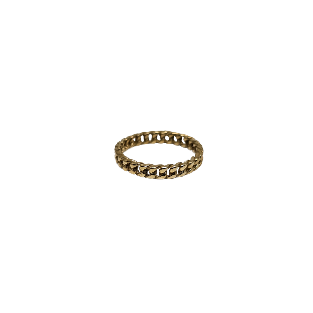 10k Gold Miami cuban link Ring