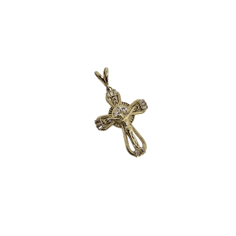 Fine 10K Yellow Gold Cross Pendant – Pure Craftsmanship, Divine Shine