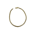 Bracelet Franco en or jaune 10K 3mm - Audacieux et intemporel