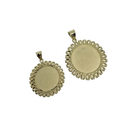 10k All Gold Memory Pendant