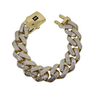 20mm 10k Monaco Diamond cut JUMBO