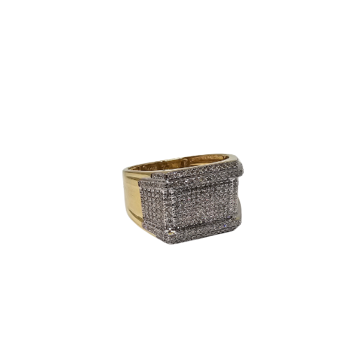 10k 0.66ct diamonds ring