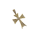 Cross Pendant in 10k Gold