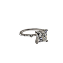 14k 3.05ct Princess Cut Shape VS diamonds