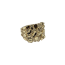 10K Gold Nugget Men’s Ring