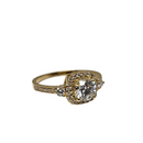 14K 0.80CT VS Round Cut Diamond Engagement Ring