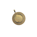 10k Gold Medallion  Pendant New