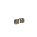 10K Yellow Gold Diamond Stud Earrings with 0.30 ct Natural SI Diamonds