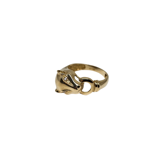 10k Gold Leopard Ring