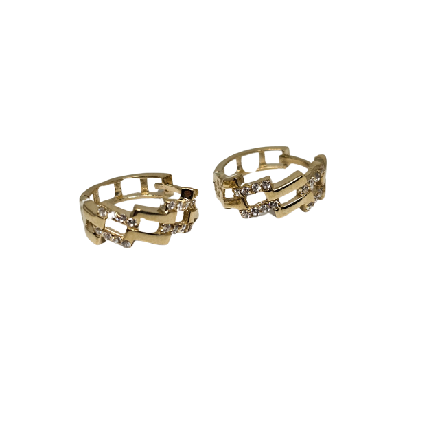 10k Huggies  Earring Yellow Gold