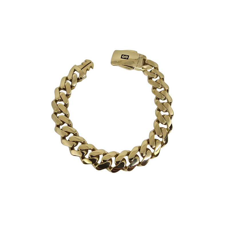 13mm 10k Monaco Or Jaune