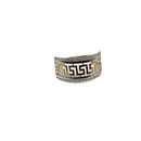 Mythic Gold: 10K Yellow Gold Greek Pattern Ring