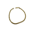 14k Solid 4mm Franco Yellow gold Full/solid
