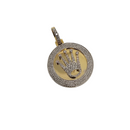 10k Crown Pendant 1.00ct diamonds