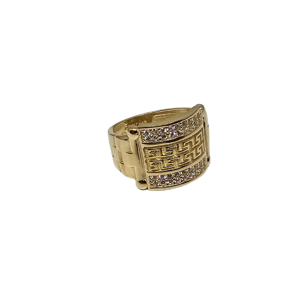 10K Gold James Ring New HRT-01