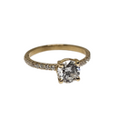 Bague de fiançailles 14k 1.00ct VS Diamants ronds