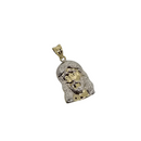 10K Yellow Gold Jesus Face Pendant NEW DREY-006
