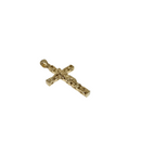 18K Yellow Gold Cross pendant NEW DREY-000